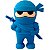 BORRACHA FANTASIA NINJA KZ3038 - Imagem 1