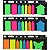 KIT BLOCO ADESIVO FLUORESCENTE - Imagem 1