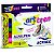 CANETA P/TECIDO C/6 CORES ART TEEN ACRILPEN ACRILEX - Imagem 1