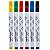 CANETA HIDROGRAFICA P/DESENHO 6 CORES SYLVAPEN NEWPEN - Imagem 2