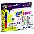 Marcador P/Vidro Window Pen C/6 Cores Acrilex - Imagem 1