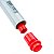Marcador P/Quadro Branco Recarregavel Vermelho Brw - Imagem 4