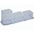 Porta Lapis/Clips/Lembrete Triplo Cristal Dello - Imagem 1