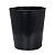LIXEIRA PLASTICA 10L PRETA ARQPLAST - Imagem 1
