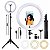 Ring Light Iluminador Led 36Cm C/Tripe E Suporte P/Celular - Imagem 1