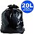 Saco P/Lixo 20L Preto Extra Reforcado C/200 Guedes - Imagem 1