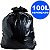 Saco P/Lixo 100L Preto Reforcado C/100 P6 Guedes - Imagem 1