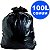 SACO P/LIXO 100L PRETO C/100 P4 GUEDES - Imagem 1