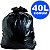 Saco P/Lixo 40L Preto Md Induplast C/100 - Imagem 1