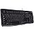 Teclado Com Fio Usb K120 Preto Logitech - Imagem 3