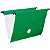 Pasta Suspensa Delloplus Plastificada C/ Grampo Verde 0099 Dello - Imagem 1