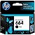 Cartucho 664 Preto Original F6V29Ab Hp - Imagem 1