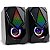 CAIXA DE SOM GAMER  2.0 12W RMS RGB MULTILASER - Imagem 1