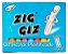 GIZ ESCOLAR PLASTIFICADO COLORIDO C/500 ZIG GIZ - Imagem 1