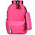 Mochila S/Estampa Pink - Imagem 1