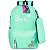 MOCHILA JUVENIL HAPPY SMILE VERDE PASTEL - Imagem 1