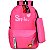 MOCHILA JUVENIL HAPPY SMILE PINK - Imagem 1