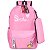 MOCHILA JUVENIL HAPPY SMILE ROSA ESCURO - Imagem 1
