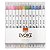 CANETA MARCADOR DUAL BRUSH 12 CORES BRW - Imagem 1