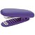 Mini Grampeador Plastico Roxo P/15 Fls Mxg15D Maxprint - Imagem 1