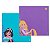 BLOCO ADESIVO 76X76 DISNEY RAPUNZEL E JASMINE 100FLS MAXPRINT - Imagem 2