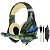 FONE DE OUVIDO HEADSET GAMER VERDE KP-GA01 KNUP - Imagem 1