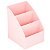 Organizador Multiuso Rosa Pastel Waleu - Imagem 1