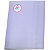 PASTA CATALOGO LILAS A4 C/10 ENV. DAC - Imagem 1