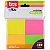 BLOCO ADESIVO 50X40 CORES NEON 400FLS TRIS - Imagem 1