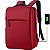 MOCHILA EXECUTIVA VINHO - Imagem 1