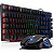 KIT TECLADO + MOUSE GAMER COM FIO USB ABNT2 K8 GB54443 MBTECH - Imagem 1