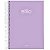 CADERNO UNIV 10 MATERIAS LILAS PASTEL CD STILO 160FLS JANDAIA - Imagem 1