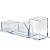 PORTA LAPIS/CLIPS/LEMBRETE TRIPLO CRISTAL NOVACRIL - Imagem 1