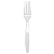 GARFO REFEICAO PLASTICO LIGHT C/500 BRANCO ELITE - Imagem 1