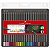 LAPIS DE COR 24 CORES SUPERSOFT FABER CASTELL - Imagem 1