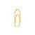 CLIPS GALVANIZADO CONVITE DOURADO N.5 C/150 UN FIX PAPER - Imagem 2