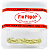 CLIPS GALVANIZADO CONVITE DOURADO N.5 C/150 UN FIX PAPER - Imagem 1