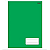 CADERNO 1/4 CD BROCHURA 140X200 96FLS VERDE KBOM  SAO DOMINGOS - Imagem 1