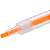 CANETA MARCA TEXTO CLEAR LARANJA MAXPRINT - Imagem 2