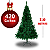 ARVORE NATAL PINHEIRO 2,10MT 420 GALHOS - Imagem 1