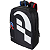 MOCHILA JUVENIL PRETA PLAYSTATION 60784 DERMIWIL - Imagem 2