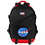 MOCHILA JUVENIL PRETA NASA 60775 DERMIWIL - Imagem 1