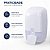 DISPENSER SABONETE EXACCTA PLUS RESERV CREMOSO CRISTAL TRILHA - Imagem 1