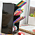 ORGANIZADOR DIAGONAL PRETO BLACK PIANO WALEU - Imagem 4
