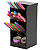 ORGANIZADOR DIAGONAL PRETO BLACK PIANO WALEU - Imagem 2