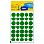 ETIQUETA MULTIUSO TP-19VD 19MM VERDE MAXPRINT - Imagem 1