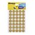 ETIQUETA MULTIUSO TP-19OU 19MM OURO MAXPRINT - Imagem 1