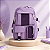 MOCHILA JUVENIL C/BOLSO ROXO ESCURO - Imagem 1