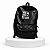 MOCHILA JUVENIL YOU LIGHT UP LIVE PRETA - Imagem 1