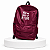 MOCHILA JUVENIL YOU LIGHT UP LIVE VINHO - Imagem 1